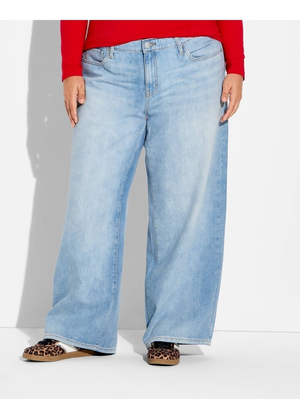 Wild Fable Low Rise Baggy Jean Rigid Denim Non-Stretch Size 18